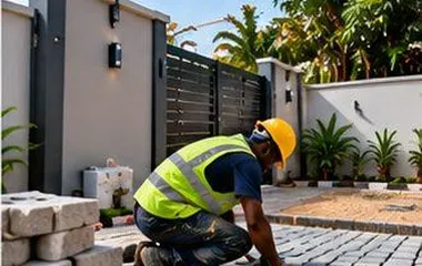 Masonry work by The Accra Handyman in Accra